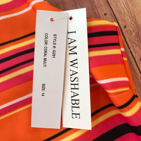 NWT Shelby & Palmer Striped Sheath Dress Size 14 - Picture 7 of 10